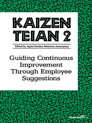 cover image of Kaizen Teian 2